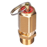 Клапан предохранительный 8 бар 1/4" с кольцом ручного сброса AIR TEK VS1408A