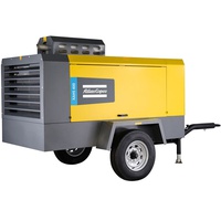 Дизельный винтовой компрессор Atlas Copco XAHS 400 PACE на шасси