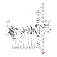 FLUIMAC P0065GN000236TF Уплотнительное кольцо / UPPER O-RING PTFE насосов Phoenix P65 / Phoenix P100, поз. 32