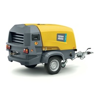 Дизельный винтовой компрессор Atlas Copco XAS 138 KD на шасси