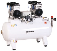 Безмасляный компрессор REMEZA СБ4/С-100.OLD20-3T Тандем