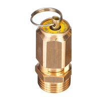 Клапан предохранительный 1,8 бар 1/2" с кольцом ручного сброса AIR TEK VS1201.8A
