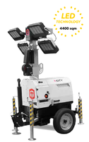 Мобильная мачта освещения TRIME X-CITY 4X320W LED (8м) светодиодная