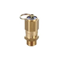 Клапан предохранительный 16 бар 1/4" с кольцом ручного сброса AIR TEK VS1416A