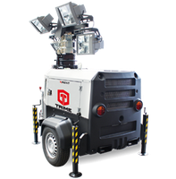 Мобильная мачта освещения TRIME X-Rent 4x1000W MH - 9M металлогалоген