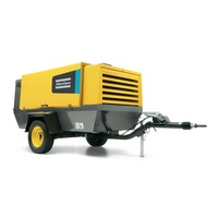 Дизельный винтовой компрессор Atlas Copco XAHS 186Dd на шасси