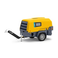 Дизельный винтовой компрессор Atlas Copco XAS 98 KD на шасси