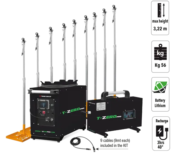 Аккумуляторные осветительные мачты TRIME BATTERY