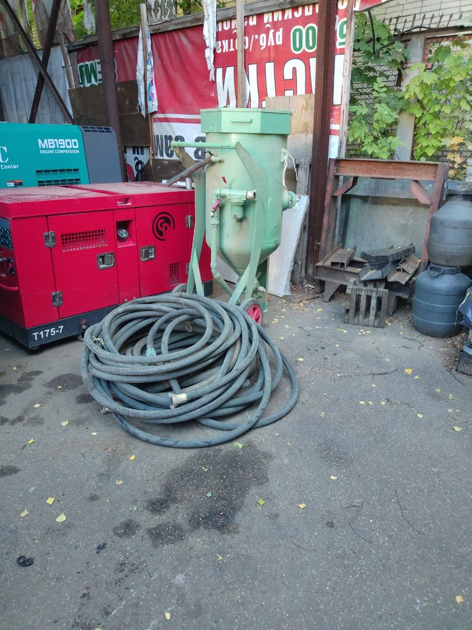 Аренда пескоструйного оборудования